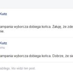 Szok i burza na Facebooku po wpisie Kazimierza Kutza” „Żałuję, że zdecydowałem się na kandydowanie”