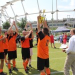 Byli jak Brazylia skrzyżowana z Niemcami! Urzędnicy z Katowic z piłkarskim pucharem!