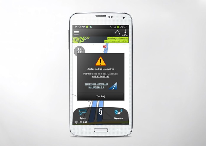 Yanosik asystuje teraz kierowcom na autostradzie A4 Katowice-Kraków