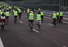 Otworzyli DTŚ-kę – pierwsi przejechali rowerzyści