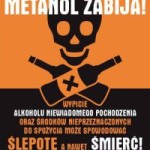 Uwaga! Śmiertelnie groźny metanol w alkoholu!