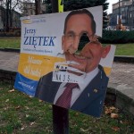 Plaga niszczenia plakatów wyborczych w Katowicach – wandale czy konkurencja?