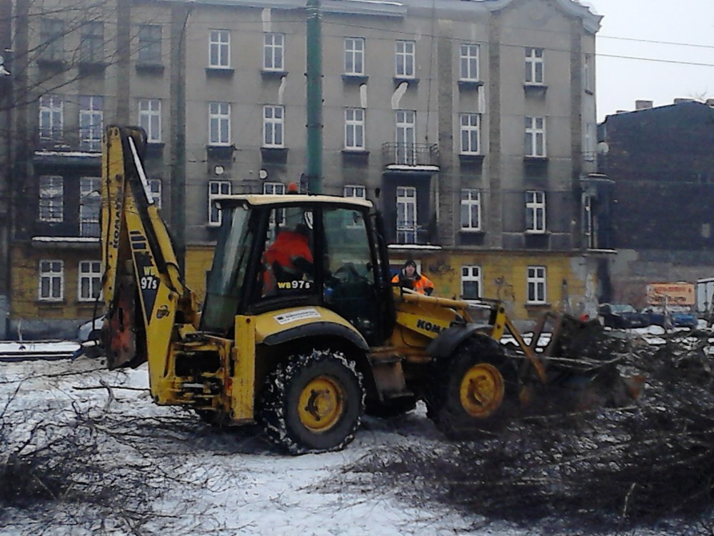 koparka roboty drogowe