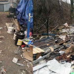 Brynów: Kłęby czarnego dymu na ul. Szadoka. W powietrzu zapach ropy i palonego plastiku