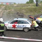 Wrak Race Silesia 2015 w Katowicach. Zobaczcie zdjęcia z imprezy. Strażacy się nie nudzili