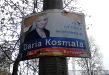 Straż Miejska zdjęła wizerunek Darii Kosmali. Za kilka dni zniknie reszta plakatów