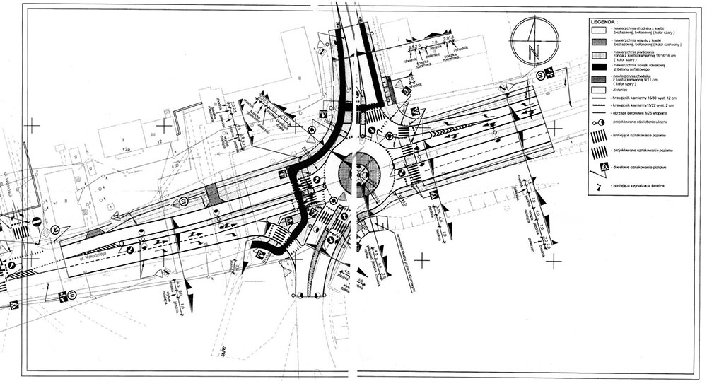 Planowane rondo w Murckach / fot. UM Katowice