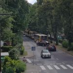 Drzewo zablokowało drogę w Katowicach