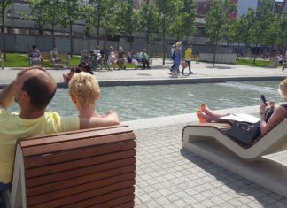 Coraz więcej problemów w centrum Katowic? Przy palmach robi się niebezpiecznie