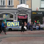 ONR na ulicach Katowic. Skromny protest przeciwko CETA