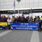 Ślązacy manifestowali na placu Szewczyka. Chcą uznania za mniejszość etniczną