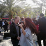 Prezydent Katowic tanecznym krokiem pożegnał się z palmami. Rośliny jadą do Janowa (zdjęcia)