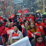 Szlachetna Paczka w Katowicach. Przeszli ulicami miasta, uruchomiono bazę rodzin