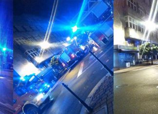 Pożar i ewakuacja w katowickim szpitalu. Spłonęły zwłoki kobiety