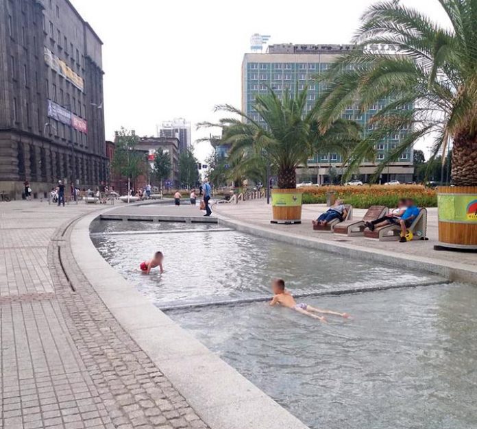 Brajanek pływa w siuśkach2 rynek sztuczna rawa