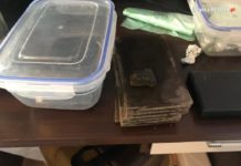 Policjanci z Katowic zatrzymali młodego kibola. Miał m.in. plantację w szafie