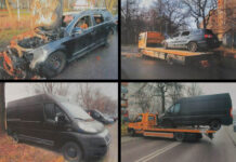 W ciągu 10 lat Straż Miejska w Katowicach usunęła ponad 1,3 tys. wraków z miejskich ulic