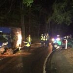 Wypadek w Katowicach. Sprawca jechał w bieliźnie, nie opanował cinquecento. Znaleziono narkotyki