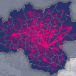 Metropolia opracowała mapę przepływu ludności do pracy. Katowice oblegane przez mieszkańców innych miast