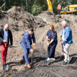 Prezydent wbijał łopatę w ziemie. To początek inwestycji wartej przeszło 36 mln zł