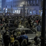 „Wybór nie nakaz”. W Katowicach kolejny dzień protestów. Dołączyli motocykliści i kibice GieKSy