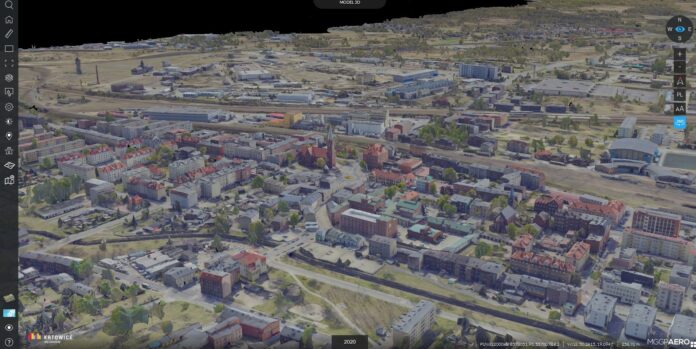 Model 3D, Szopienice, 2020