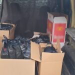 Akcja katowickiej policji na targowisku. Przejęto nielegalny tytoń, papierosy i alkohol