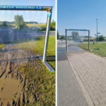 Katowickie Wodociągi przestawiły kurtynę wodną. Po tym jak mieszkaniec zapytał czy w spółce „używa się mózgu”