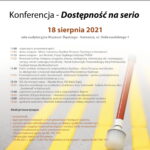 Konferencja „Dostępność na serio” w ramach XIX Reha for the Blind in Poland 2021