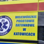 Mężczyzna dostał szału w Katowicach. Uszkodził samochód, wyładował się też na stacji pogotowia