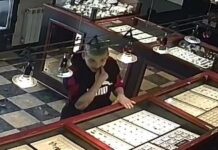 Młody człowiek ukradł obrączki w Katowicach. Szuka go policja