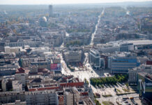 NSA uchyla wyroki w sprawie rad dzielnic w Katowicach. Wybory możliwe jeszcze tej jesieni widok na Katowice z lotu ptaka