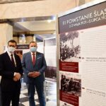 Premier na otwarciu wystawy w Katowicach. Poświęconej Powstaniom Śląskim