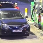 Kradł paliwo w Katowicach. Policja szuka mężczyzny nagranego przez kamery monitoringu