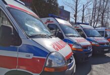 Trzy karetki z Katowic pojechały na Ukraine