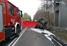 Śmierć w Katowicach. Kierowca zginął na miejscu