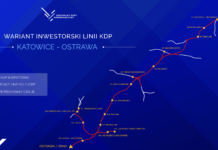 CPK przedstawiło wybrany wariant nowej linii kolejowej Katowice-Ostrawa