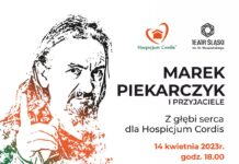 Szybki konkurs: Już dziś koncert Marka Piekarczyka – z głębi serca dla Hospicjum Cordis! – Kto chce bilety?