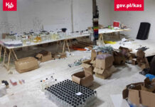 Duże uderzenie w nielegalne e-papierosy na Śląsku. Funkcjonariusze zamówili płyn online