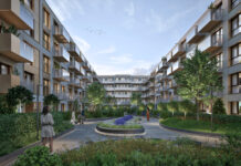 237 mieszkań powstanie na terenie po dawnym Belgu. Deweloper pokazał wizualizacje