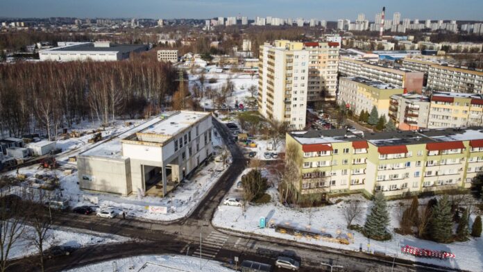 Wykonawca odpowiadający za pierwszy etap budowy MDK Witosa zgłosił konstrukcyjne zamknięcie bryły obiektu Fot. KAW