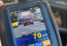 W Katowicach jednego dnia ukarali kierowców 125 mandatami. Dron patrzył