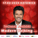Z okazji Walentynek już 17 lutego w katowickim Spodku wystąpi Thomas Anders from Modern Talking!