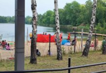 Tragedia w stawie Morawa w Katowicach. Utonął mężczyzna