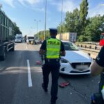 3 kolizje na Muckach w Katowicach. Były mandaty i zatrzymane dowody rejestracyjne Kolizja na Murckach / fot. InfoKatowice.pl