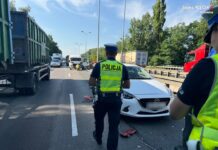 3 kolizje na Muckach w Katowicach. Były mandaty i zatrzymane dowody rejestracyjne Kolizja na Murckach / fot. InfoKatowice.pl