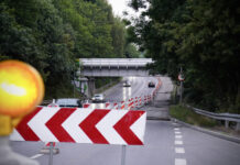 Będzie nocne zamknięcie ul. Kościuszki z powodu prac nad wiaduktem kolejowym