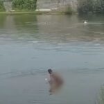 Katowice: W sieci pojawił się filmik, na którym mężczyzna załatwia się do wody. Kąpielisko w Dolinie Trzech Stawów ciągle zamknięte