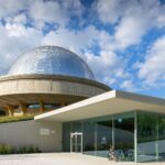 Międzynarodowa Noc Obserwacji Księżyca w Planetarium Śląskim Wejście do Planetarium Śląskiego