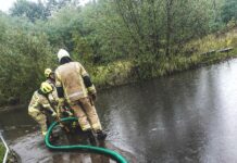 Ciężka noc katowickich służb. Prawie 100 interwencji z powodu deszczu i silnego wiatru. Jak obecnie wygląda sytuacja?